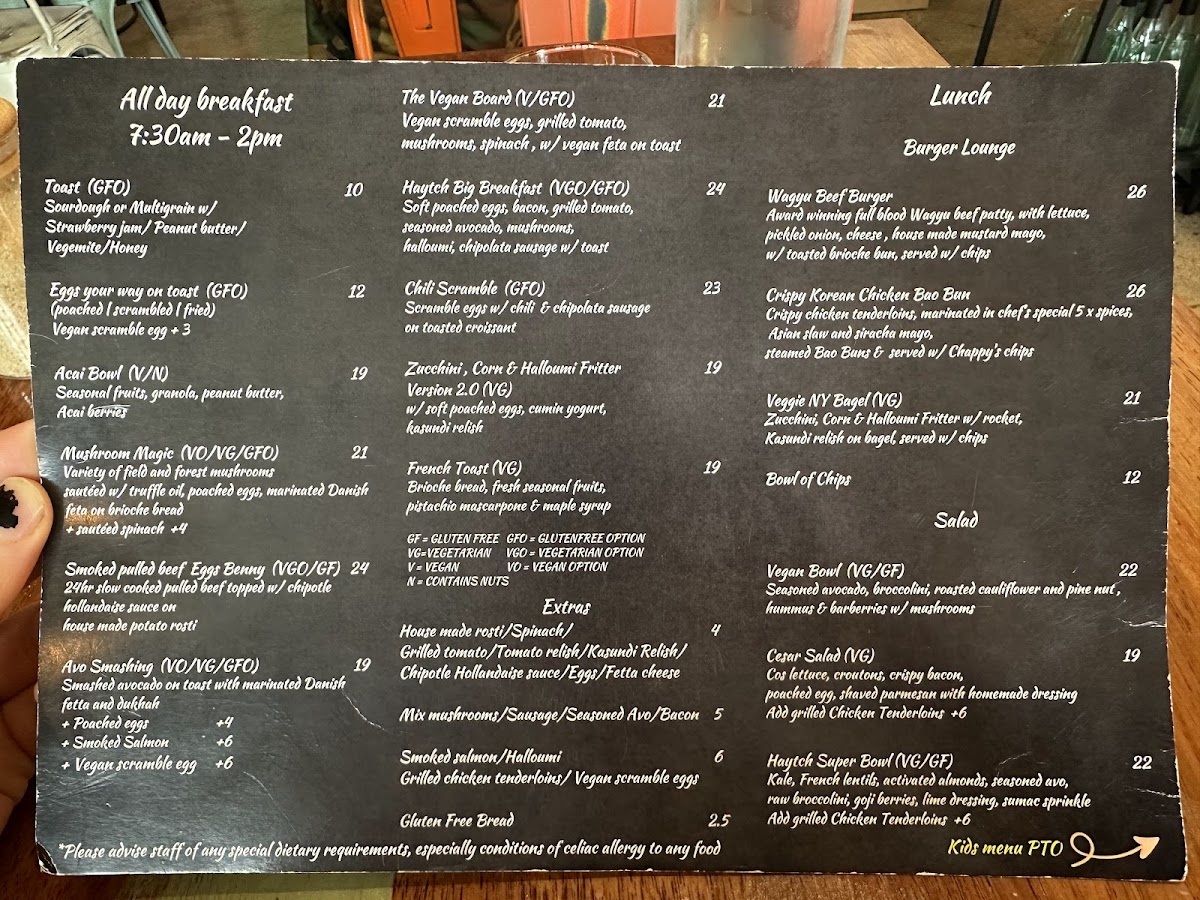 Menu - Haytch photo 6