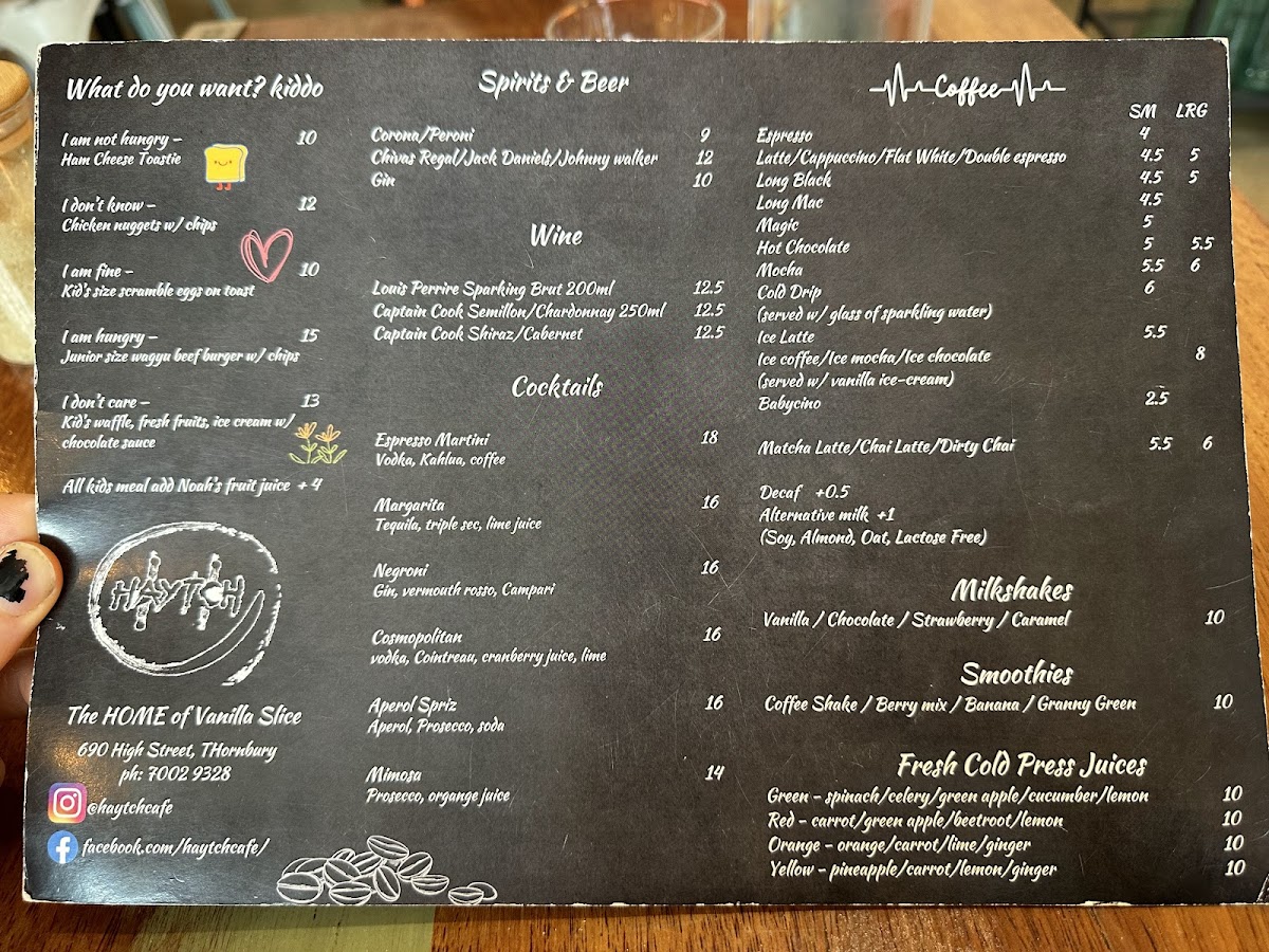 Menu - Haytch photo 8